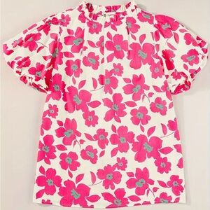 Pink Floral Women’s Top